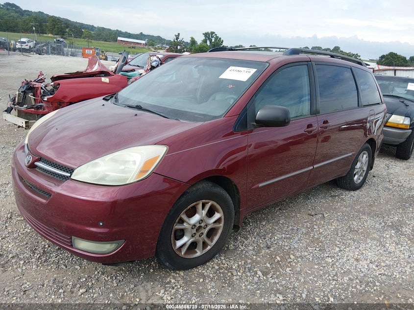 2005 Toyota Sienna VIN 5TDZA22C25S384200 IAAI salvage auction — NORMAL WEAR, Clear (Arkansas), sold $450 on 2026-07-30 (photo 2)