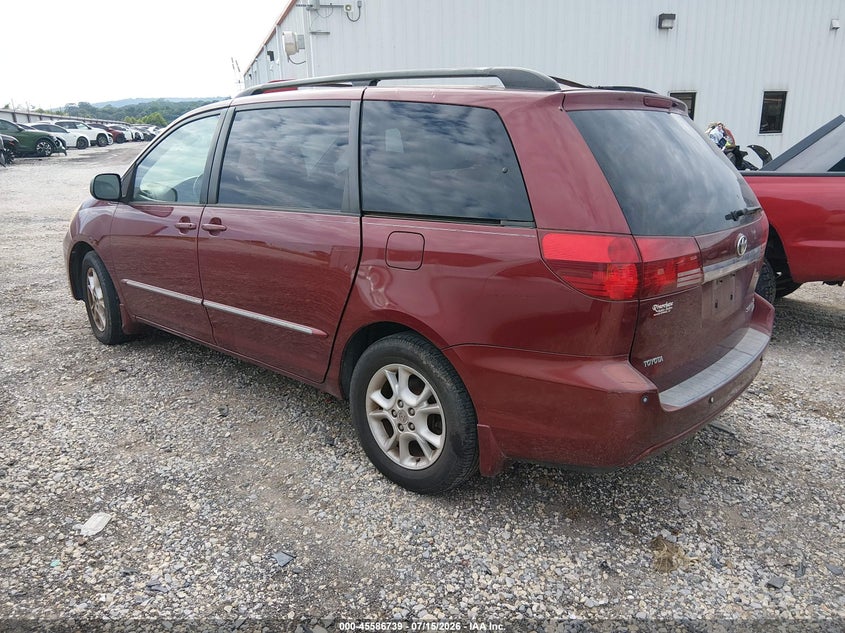 2005 Toyota Sienna VIN 5TDZA22C25S384200 IAAI salvage auction — NORMAL WEAR, Clear (Arkansas), sold $450 on 2026-07-30 (photo 3)