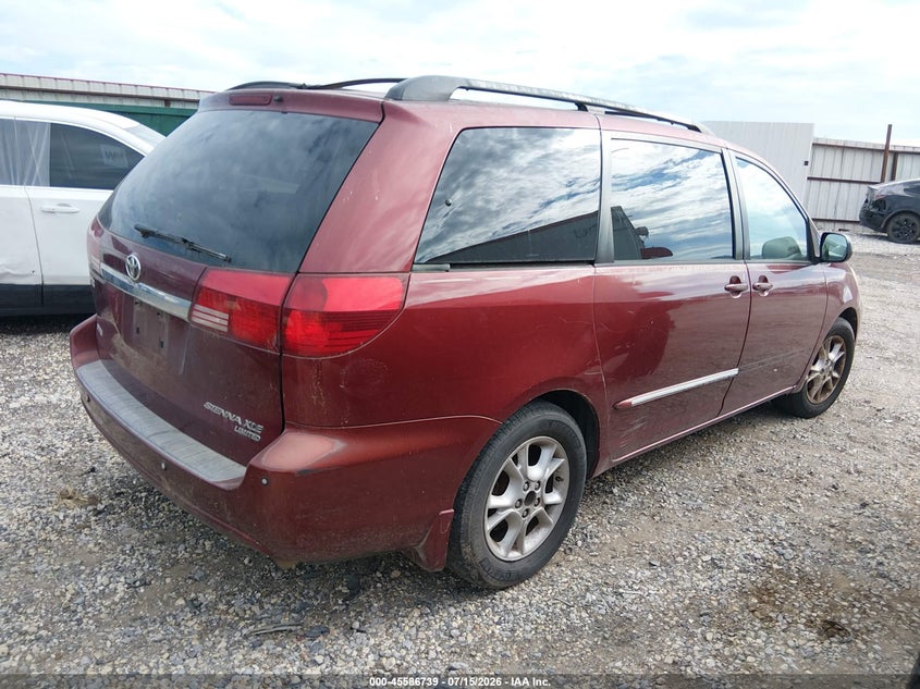 2005 Toyota Sienna VIN 5TDZA22C25S384200 IAAI salvage auction — NORMAL WEAR, Clear (Arkansas), sold $450 on 2026-07-30 (photo 4)