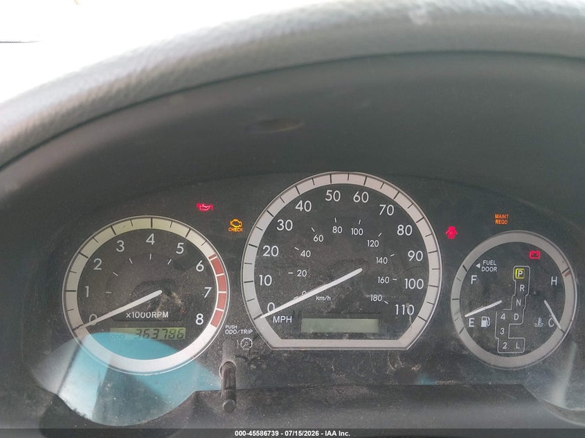 2005 Toyota Sienna VIN 5TDZA22C25S384200 IAAI salvage auction — NORMAL WEAR, Clear (Arkansas), sold $450 on 2026-07-30 (photo 7)