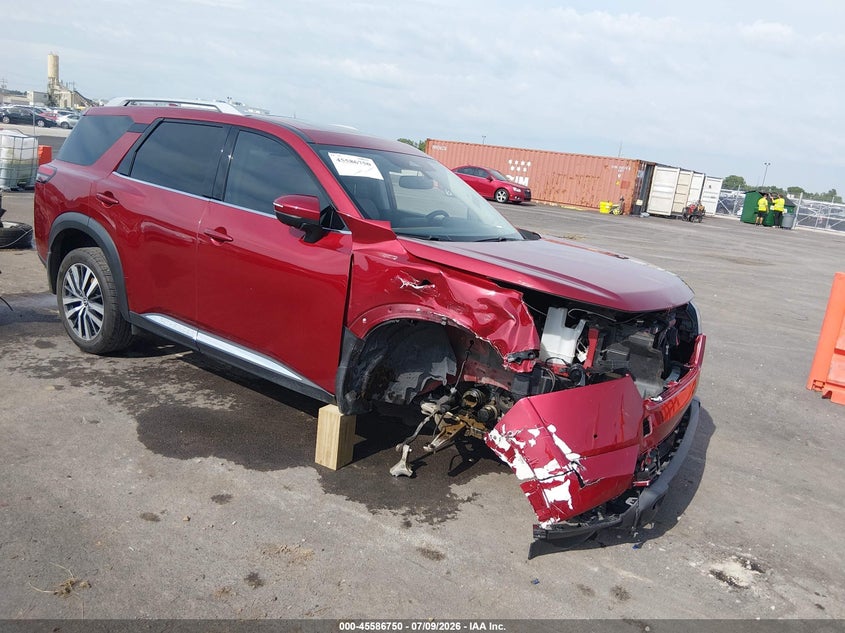 2022 Nissan Pathfinder VIN 5N1DR3DJ7NC263471 — IAAI salvage auction photo