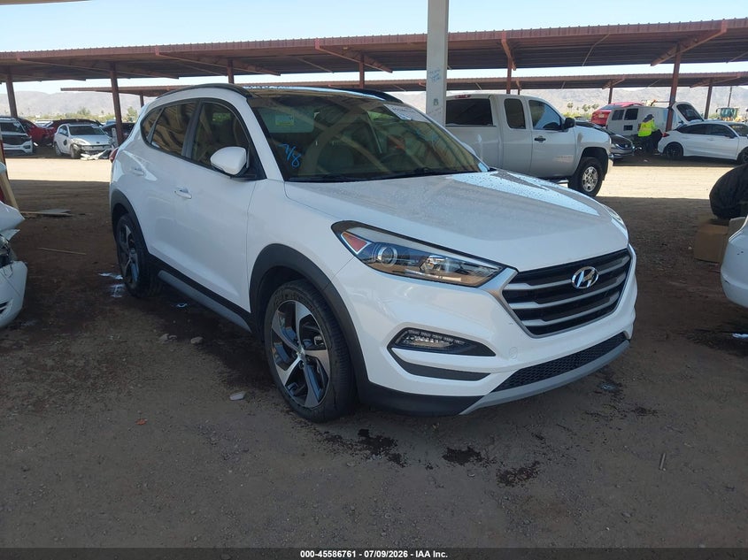 2018 Hyundai Tucson VIN KM8J33A27JU703694 IAAI salvage auction — NORMAL WEAR, Clear (Arizona), sold $4,050 on 2026-07-28 (photo 1)