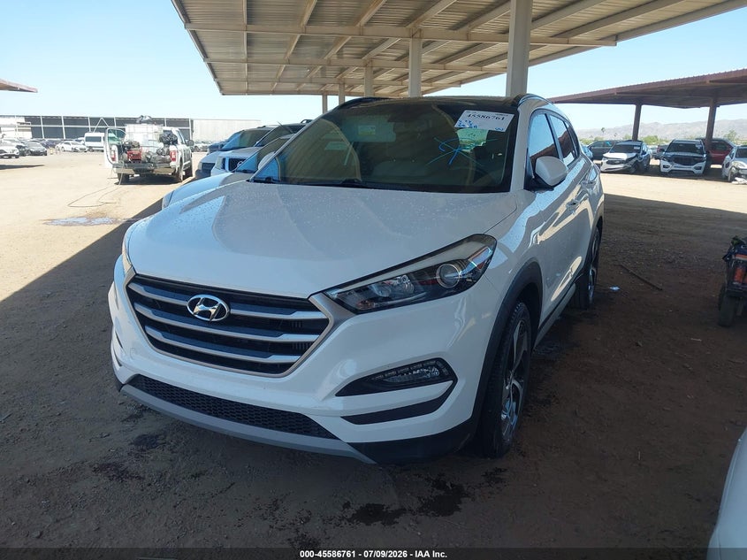 2018 Hyundai Tucson VIN KM8J33A27JU703694 IAAI salvage auction — NORMAL WEAR, Clear (Arizona), sold $4,050 on 2026-07-28 (photo 2)