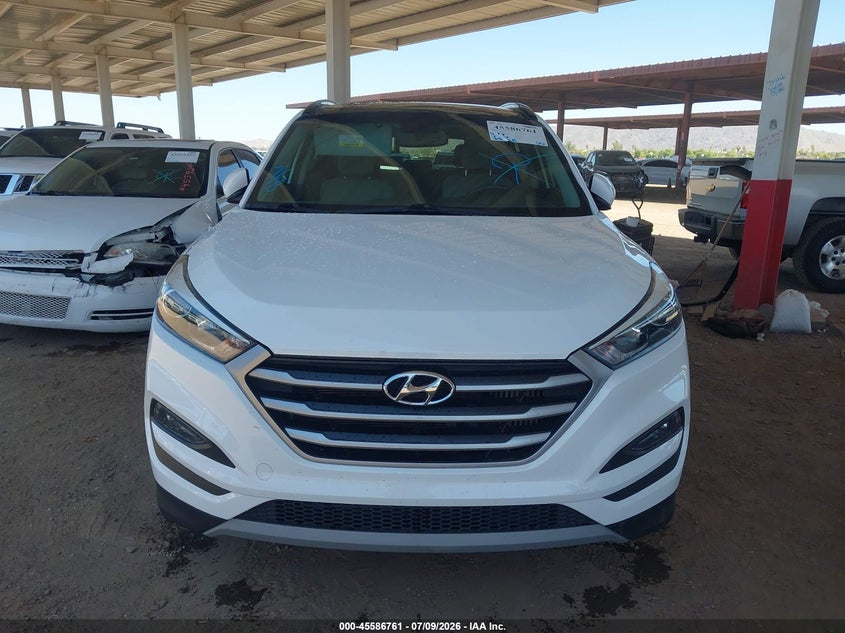 2018 Hyundai Tucson VIN KM8J33A27JU703694 IAAI salvage auction — NORMAL WEAR, Clear (Arizona), sold $4,050 on 2026-07-28 (photo 6)