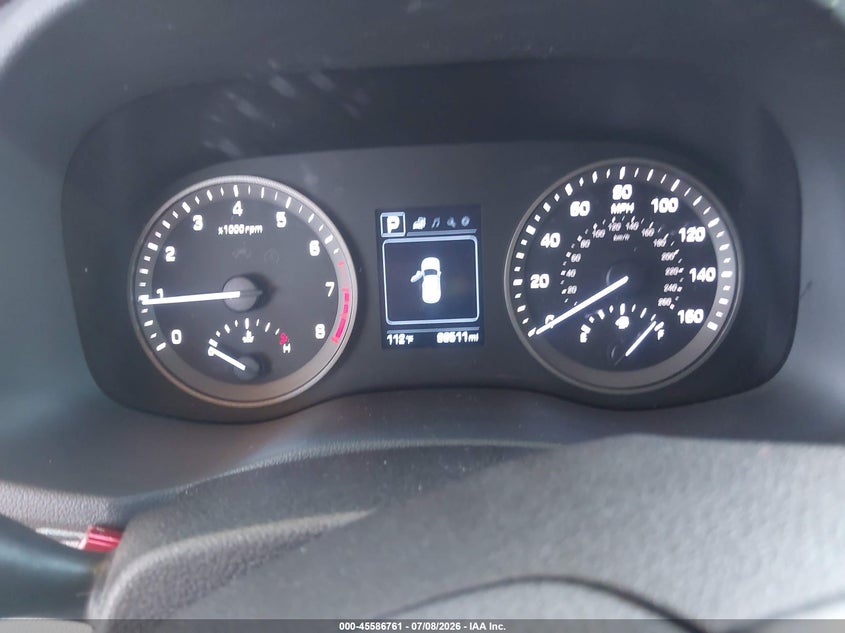2018 Hyundai Tucson VIN KM8J33A27JU703694 IAAI salvage auction — NORMAL WEAR, Clear (Arizona), sold $4,050 on 2026-07-28 (photo 7)