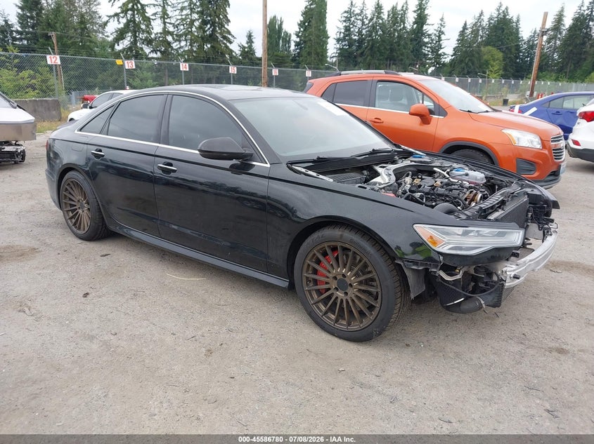 2017 Audi A6 VIN WAUF8AFCXHN071504 IAAI salvage auction — NORMAL WEAR, Clear (Washington), sold $3,350 on 2026-07-20 (photo 1)