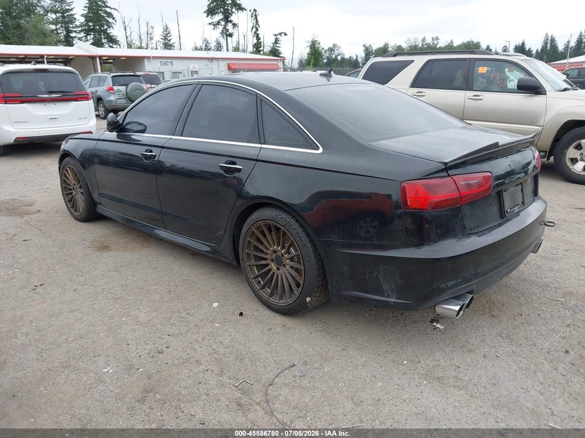 2017 Audi A6 VIN WAUF8AFCXHN071504 IAAI salvage auction — NORMAL WEAR, Clear (Washington), sold $1,125 on 2026-07-20 (photo 3)