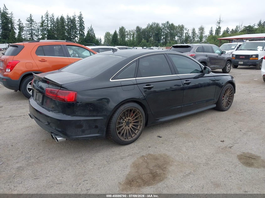 2017 Audi A6 VIN WAUF8AFCXHN071504 IAAI salvage auction — NORMAL WEAR, Clear (Washington), sold $1,125 on 2026-07-20 (photo 4)
