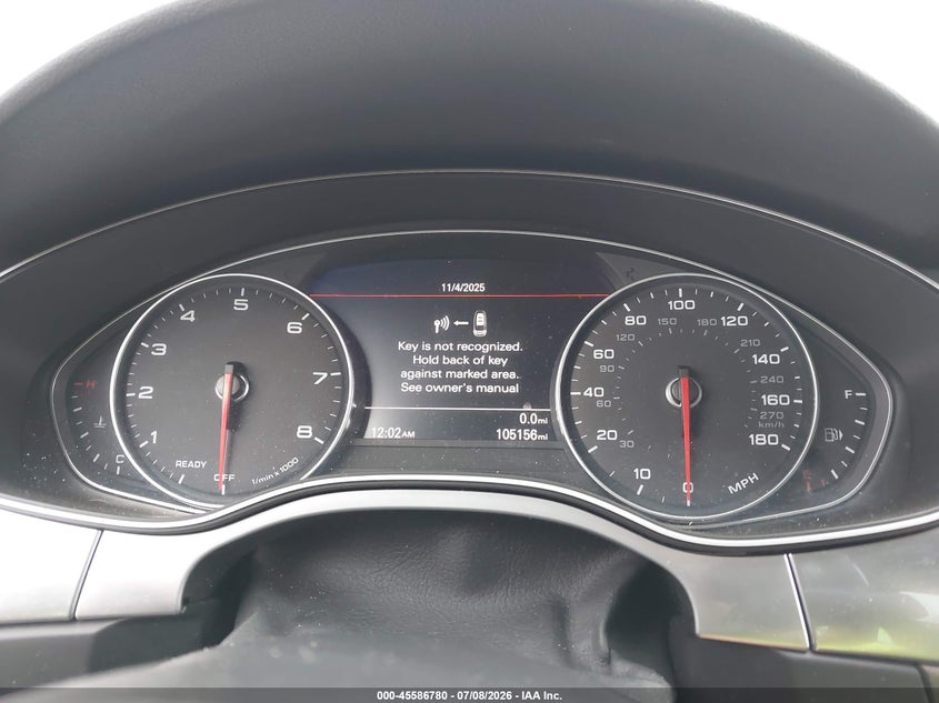 2017 Audi A6 VIN WAUF8AFCXHN071504 IAAI salvage auction — NORMAL WEAR, Clear (Washington), sold $1,125 on 2026-07-20 (photo 7)