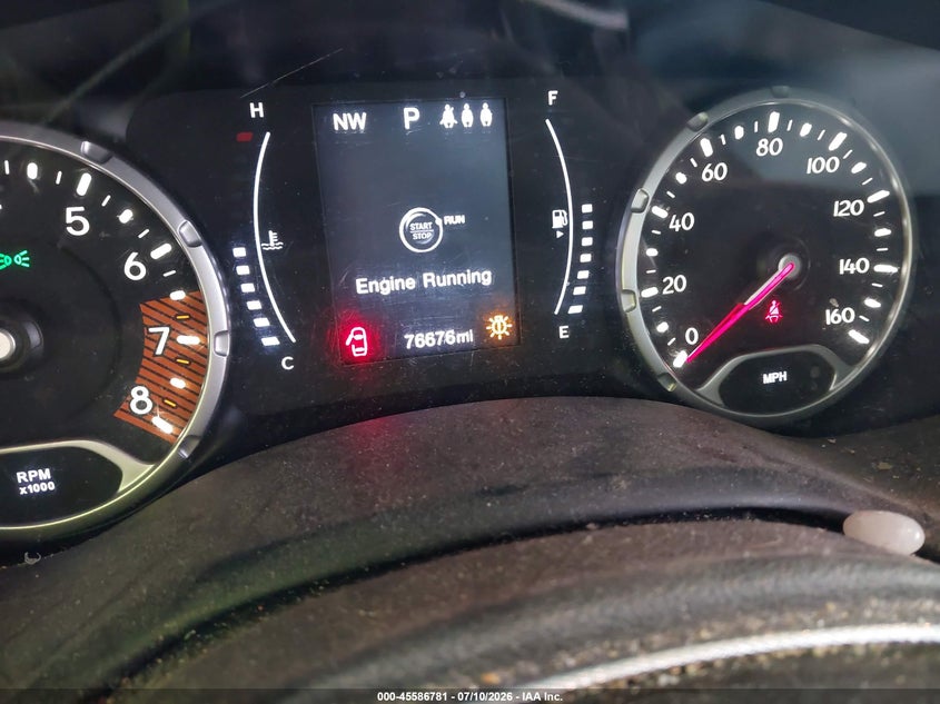 2019 Jeep Renegade VIN ZACNJABBXKPK85730 IAAI salvage auction — FRONT END, Rebuildable (Florida), sold $1,950 on 2026-08-19 (photo 7)