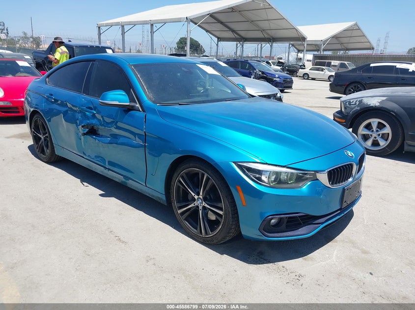 2018 BMW 4er VIN WBA4J5C50JBM64878 — IAAI salvage auction photo