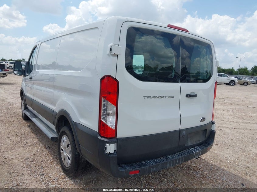 2019 Ford Transit-250 VIN 1FTYR1YM3KKB34403 IAAI salvage auction — NORMAL WEAR, Original (Texas), sold $8,350 on 2026-08-19 (photo 3)