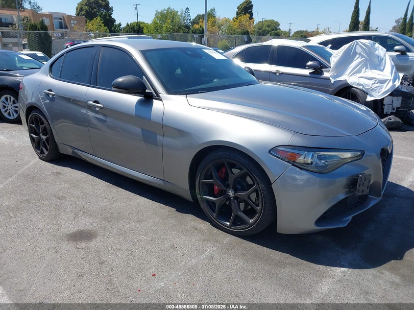 2020 Alfa romeo Giulia VIN ZARFAMAN2L7624327 IAAI salvage auction — UNDERCARRIAGE, Salvage Title, sold $3,650 on 2026-08-06 (photo 1)