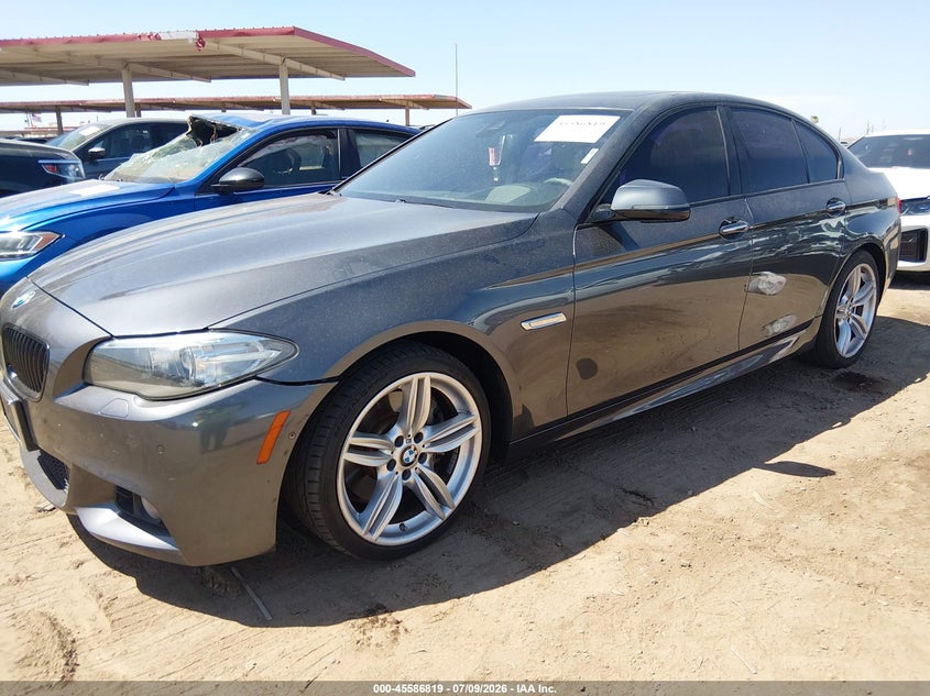 2016 BMW 5er VIN WBA5B1C51GG134866 IAAI salvage auction — UNKNOWN, Wait Title, sold $2,650 on 2026-08-11 (photo 2)