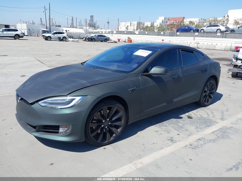 2016 Tesla Model s VIN 5YJSA1E27GF162371 IAAI salvage auction — ELECTRICAL, Salvage Title, sold $7,750 on 2026-07-22 (photo 2)