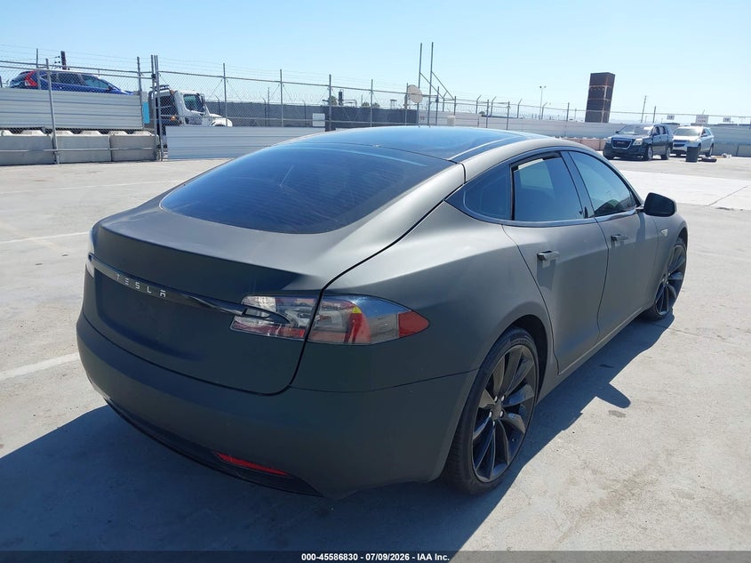 2016 Tesla Model s VIN 5YJSA1E27GF162371 IAAI salvage auction — ELECTRICAL, Salvage Title, sold $7,750 on 2026-07-22 (photo 4)
