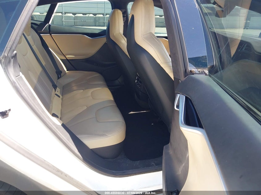 2016 Tesla Model s VIN 5YJSA1E27GF162371 IAAI salvage auction — ELECTRICAL, Salvage Title, sold $7,750 on 2026-07-22 (photo 8)