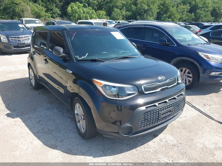 2016 Kia Soul VIN KNDJN2A26G7378262 IAAI salvage auction — NORMAL WEAR, Original (Texas), sold $900 on 2026-07-29 (photo 1)