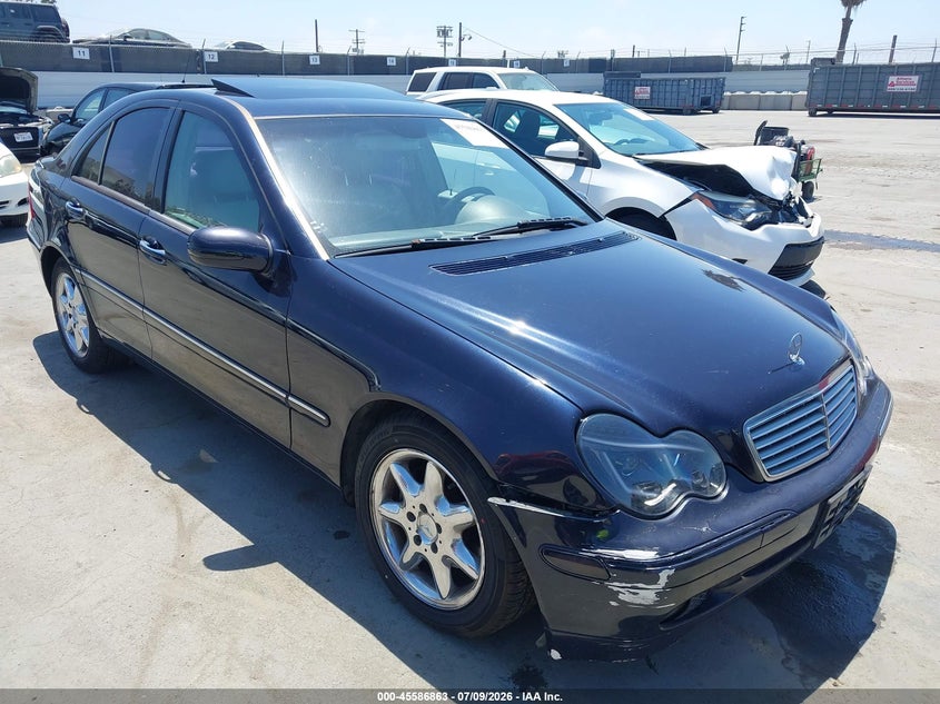 2004 Mercedes-benz C class VIN WDBRF61J14A622184 IAAI salvage auction — NORMAL WEAR, Clear - Dealer Only (California), sold $500 on 2026-07-22 (photo 6)