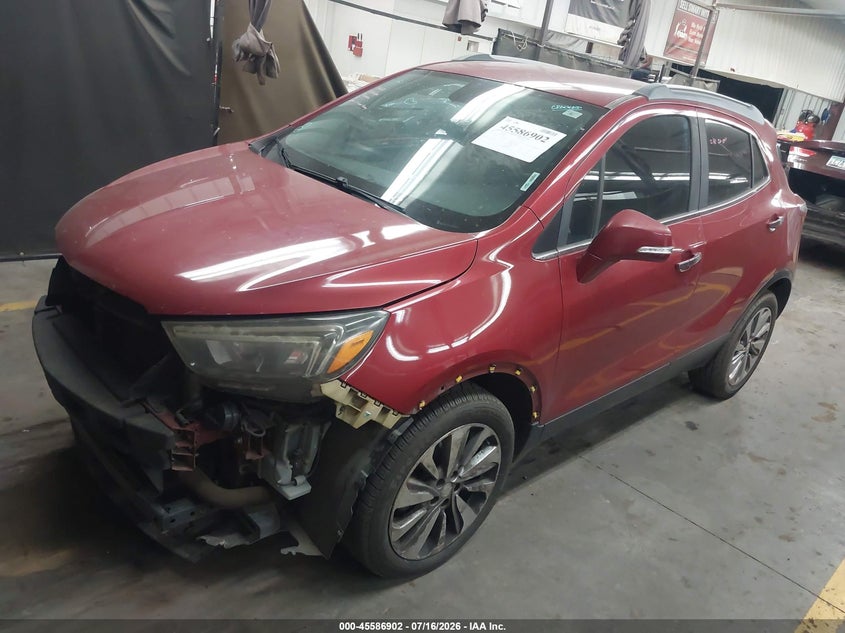 2018 Buick Encore VIN KL4CJASB9JB569041 IAAI salvage auction — FRONT END, Salvage (Arizona), sold $975 on 2026-07-28 (photo 2)