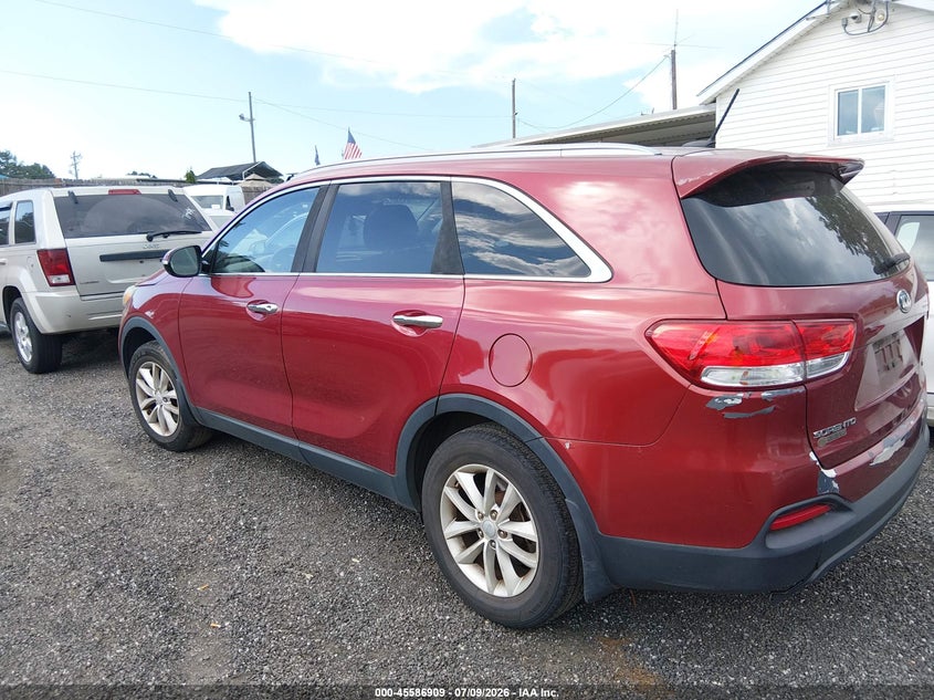 2016 Kia Sorento VIN 5XYPG4A35GG088879 IAAI salvage auction — NORMAL WEAR, Repossession Paperwork (South Carolina), sold $825 on 2026-07-28 (photo 3)