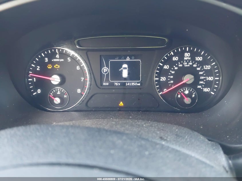 2016 Kia Sorento VIN 5XYPG4A35GG088879 IAAI salvage auction — NORMAL WEAR, Repossession Paperwork (South Carolina), sold $825 on 2026-07-28 (photo 7)