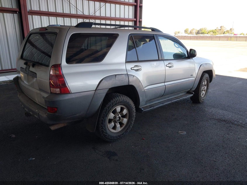 2003 Toyota 4runner VIN JTEZU14R338002109 IAAI salvage auction — NORMAL WEAR, Clear, sold $950 on 2026-07-28 (photo 4)