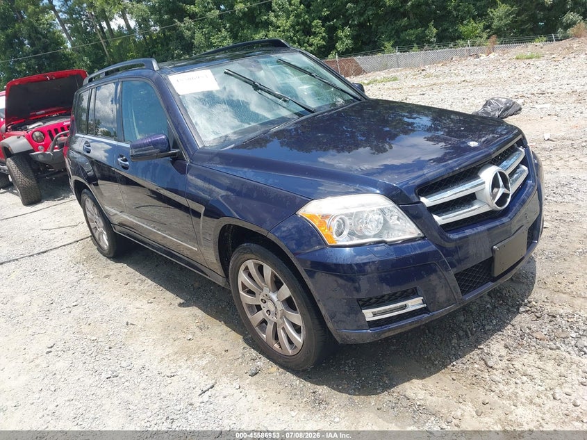 2012 Mercedes-benz Glk-class VIN WDCGG5GBXCF764013 IAAI salvage auction — NORMAL WEAR, Clear (Alabama), sold $300 on 2026-08-11 (photo 1)