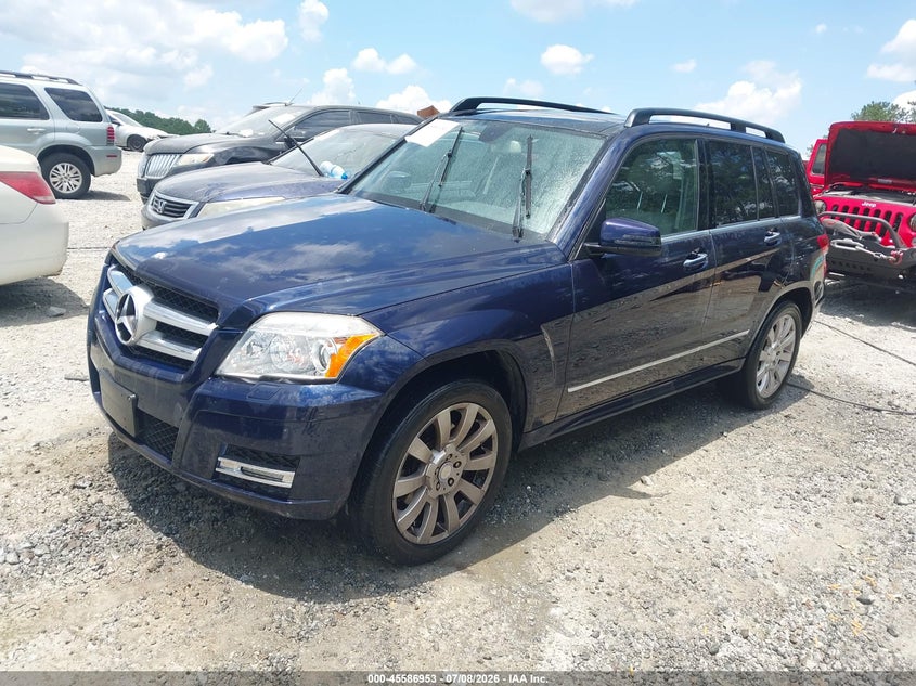 2012 Mercedes-benz Glk-class VIN WDCGG5GBXCF764013 IAAI salvage auction — NORMAL WEAR, Clear (Alabama), sold $300 on 2026-08-11 (photo 2)