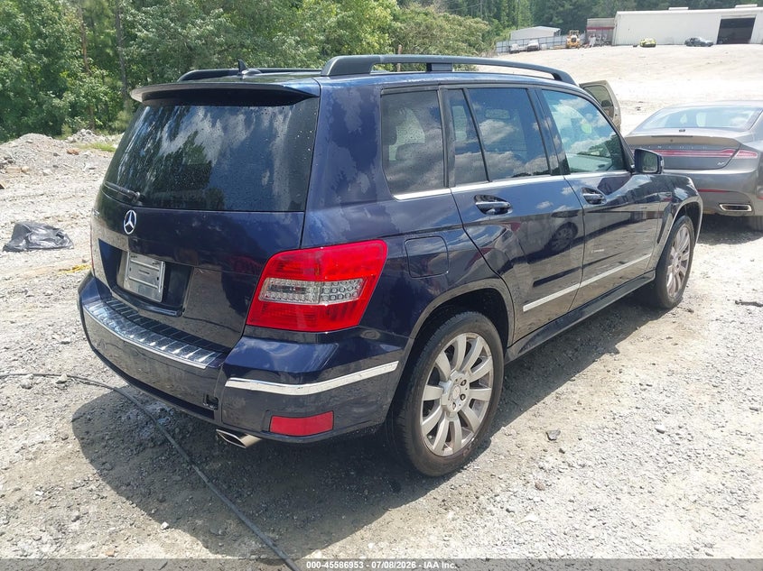 2012 Mercedes-benz Glk-class VIN WDCGG5GBXCF764013 IAAI salvage auction — NORMAL WEAR, Clear (Alabama), sold $300 on 2026-08-11 (photo 4)