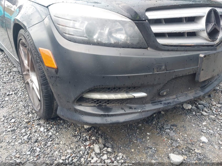 2011 Mercedes-benz C class VIN WDDGF8BB8BR169200 IAAI salvage auction — NORMAL WEAR, Repossession Paperwork (Georgia), sold $400 on 2026-08-11 (photo 6)