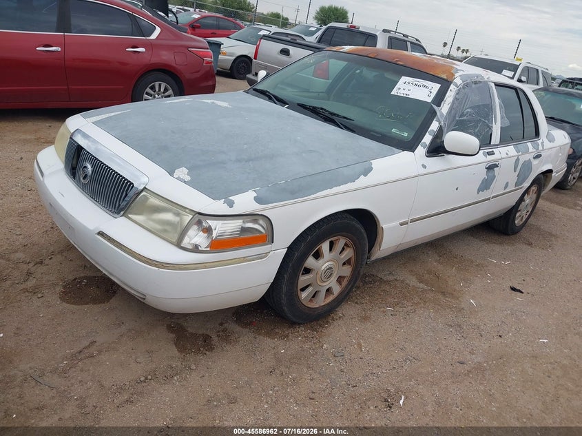 2004 Mercury Grand marquis VIN 2MEFM75W64X620278 IAAI salvage auction — NORMAL WEAR, Clear (Arizona), sold $275 on 2026-07-30 (photo 2)