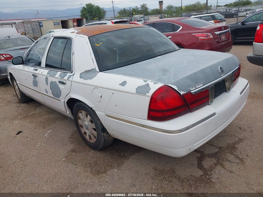 2004 Mercury Grand marquis VIN 2MEFM75W64X620278 IAAI salvage auction — NORMAL WEAR, Clear (Arizona), sold $275 on 2026-07-30 (photo 3)