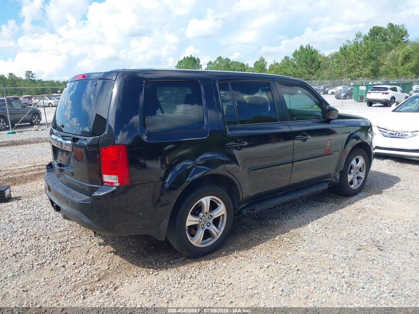 2012 Honda Pilot VIN 5FNYF3H68CB021941 IAAI salvage auction — NORMAL WEAR, Clear (Mississippi), sold $650 on 2026-08-02 (photo 4)