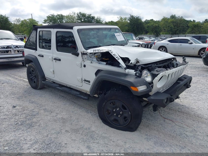 2022 Jeep Wrangler / VIN 1C4HJXDG5NW174683 — IAAI salvage auction photo