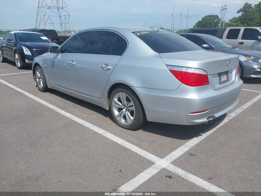 2009 BMW 5 series VIN WBANU53559C122733 IAAI salvage auction — NORMAL WEAR, Clear (Tennessee), sold $225 on 2026-08-04 (photo 3)