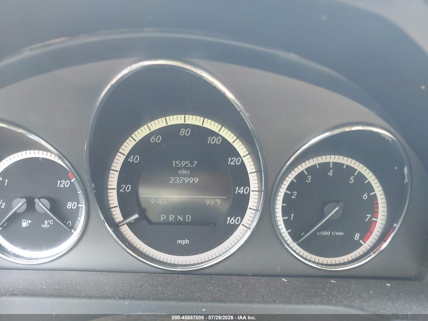 2010 Mercedes-benz C class VIN WDDGF5EB3AR102111 IAAI salvage auction — NORMAL WEAR, Repossession Paperwork (South Carolina), sold $525 on 2026-08-04 (photo 7)