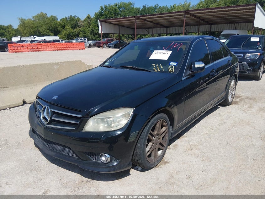 2008 Mercedes-benz C class VIN WDDGF56X38F127385 IAAI salvage auction — NORMAL WEAR, Original (Texas), sold $25 on 2026-08-03 (photo 2)