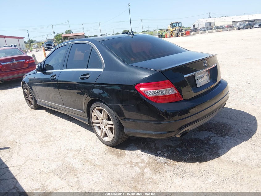 2008 Mercedes-benz C class VIN WDDGF56X38F127385 IAAI salvage auction — NORMAL WEAR, Original (Texas), sold $25 on 2026-08-03 (photo 3)