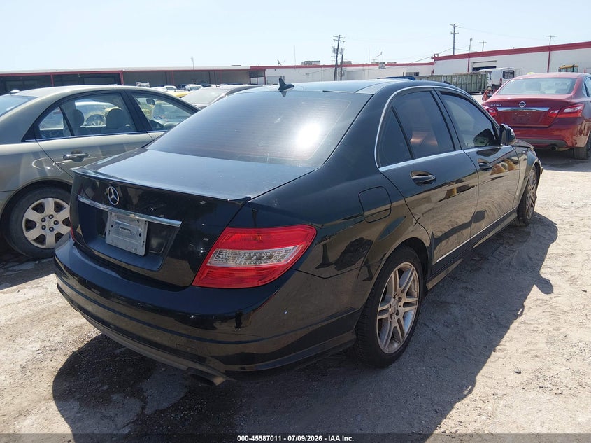 2008 Mercedes-benz C class VIN WDDGF56X38F127385 IAAI salvage auction — NORMAL WEAR, Original (Texas), sold $25 on 2026-08-03 (photo 4)