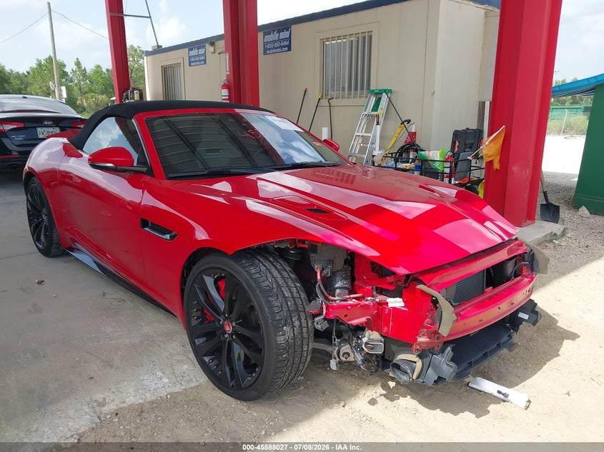 2020 Jaguar F-type VIN SAJD55EE5LCK68034 — IAAI salvage auction photo