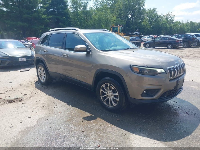 2019 Jeep Cherokee VIN 1C4PJMCB0KD450887 IAAI salvage auction — NORMAL WEAR, Sf97 (New Hampshire), sold $8,200 on 2026-07-23 (photo 1)
