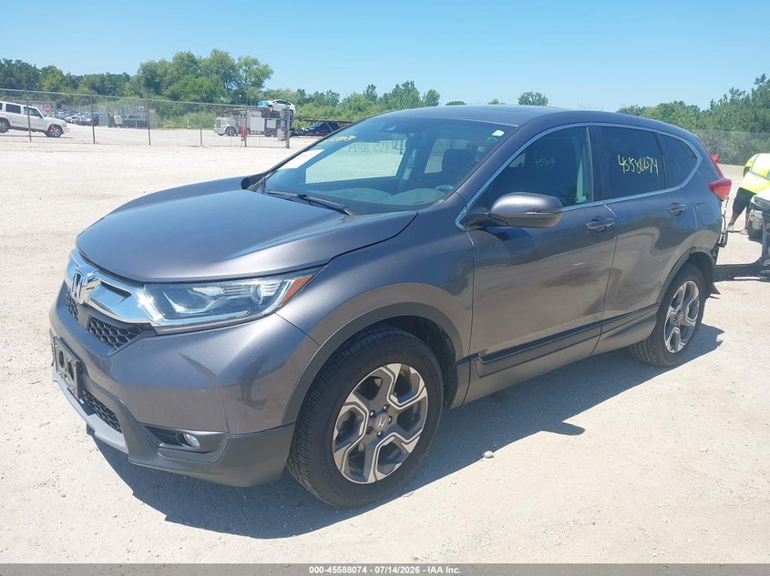 2019 Honda Cr-v VIN 7FARW2H55KE014907 IAAI salvage auction — REAR END, Salvage Title, sold $25 on 2026-07-31 (photo 2)