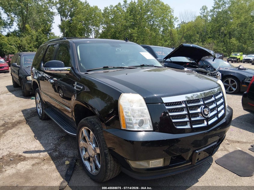 2009 Cadillac Escalade VIN 1GYFK23239R265284 IAAI salvage auction — LEFT REAR, Salvage (Ohio), sold $25 on 2026-07-31 (photo 1)