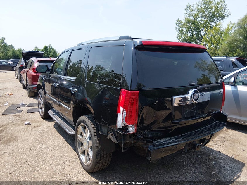 2009 Cadillac Escalade VIN 1GYFK23239R265284 IAAI salvage auction — LEFT REAR, Salvage (Ohio), sold $25 on 2026-07-31 (photo 3)