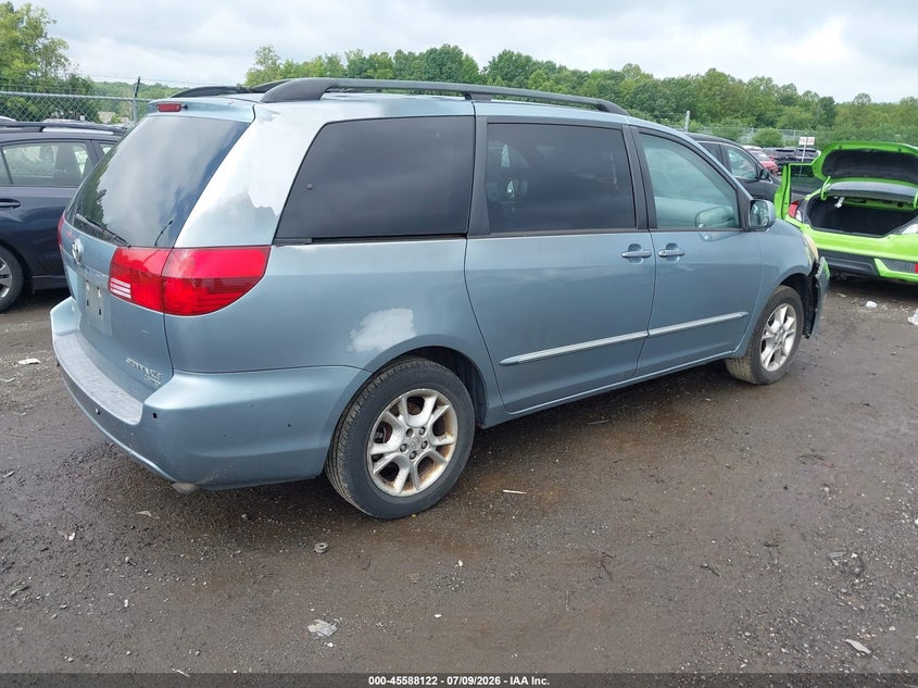 2005 Toyota Sienna VIN 5TDZA22C45S387213 IAAI salvage auction — FRONT END, Salvage - Greater Than 75% (Maryland), sold $1,150 on 2026-08-02 (photo 4)