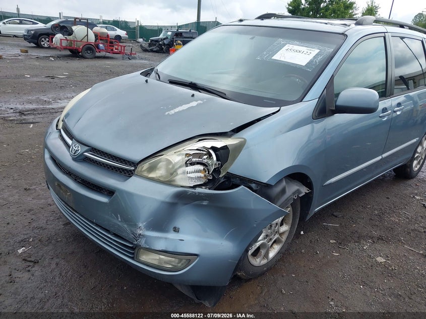 2005 Toyota Sienna VIN 5TDZA22C45S387213 IAAI salvage auction — FRONT END, Salvage - Greater Than 75% (Maryland), sold $1,150 on 2026-08-02 (photo 6)