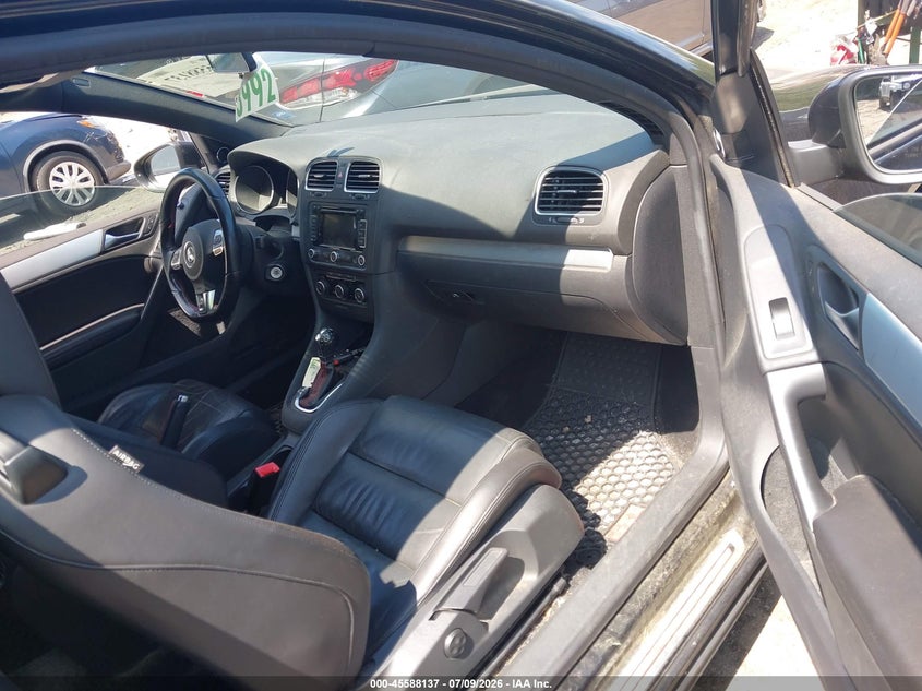 2012 Volkswagen Gti VIN WVWFV7AJ5CW340936 IAAI salvage auction — LEFT FRONT, Non-Repairable (Texas), sold $25 on 2026-07-28 (photo 5)