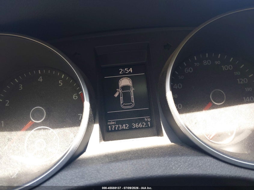 2012 Volkswagen Gti VIN WVWFV7AJ5CW340936 IAAI salvage auction — LEFT FRONT, Non-Repairable (Texas), sold $25 on 2026-07-28 (photo 7)