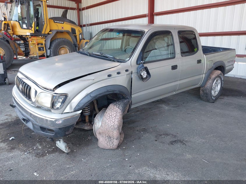 2002 Toyota Tacoma VIN 5TEHN72N72Z131158 IAAI salvage auction — LEFT FRONT, Clear (New York), sold $2,875 on 2026-07-16 (photo 2)